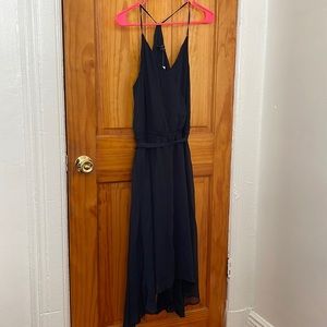 Beautiful flowy navy blue dress from Banana Republic size Medium